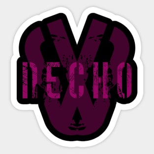 Purple Necho Sticker